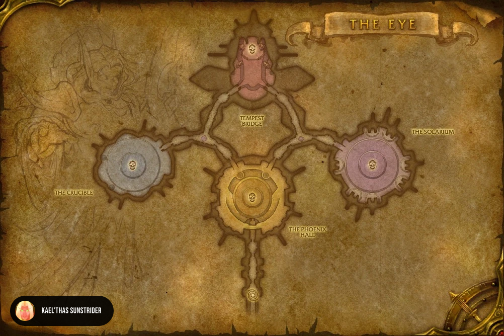 Kael'thas Sunstrider Positioning