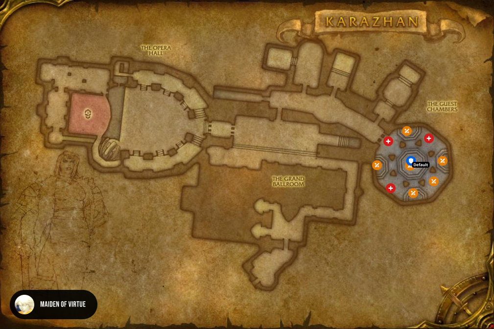 Maiden of Virtue Positioning