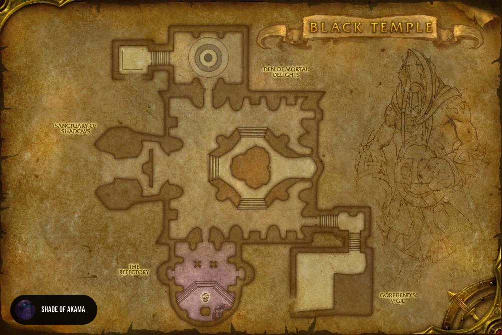 Shade of Akama Positioning